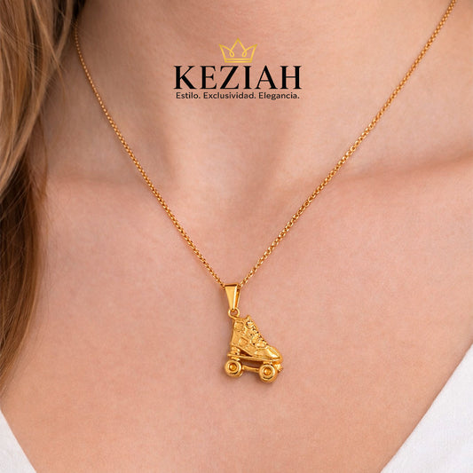 Collar Patín Vintage – Acero Inoxidable