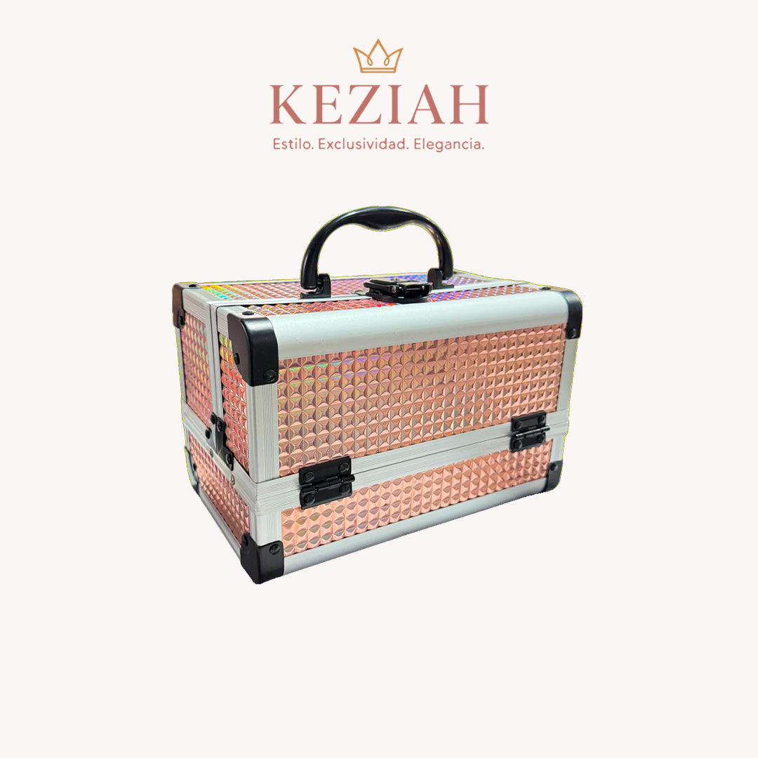 Cosmetiquera Retráctil con Llave – 16 × 24 cm