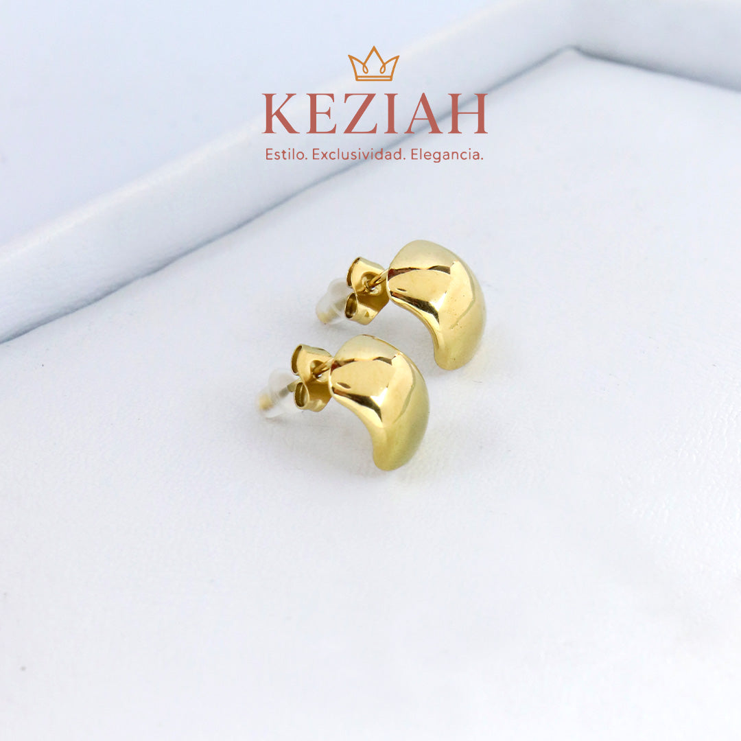 ✨ Aretes Dorado Minimalistas – Acero Quirúrgico 316L , Waterproof - Mini