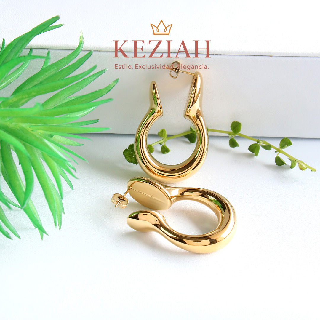 ✨ Aretes Dorado Minimalistas – Acero Quirúrgico 316L , Waterproof
