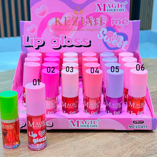 💖 Lip Gloss Mágico — MAGIC YOUR LIFE®️ Labios radiantes e hidratados
