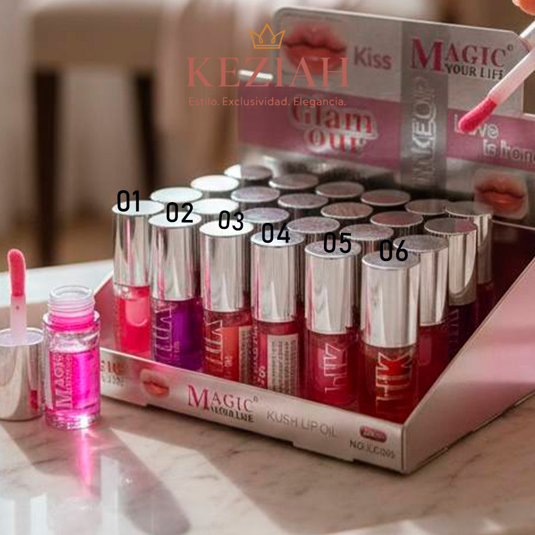 Lip Gloss Mágico — MAGIC YOUR LIFE®️ (Brillo hidratante con aplicador grueso)