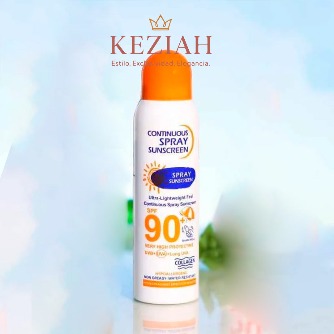 ☀️ Protector Solar en Spray Continuo SPF 90+ PA+++ – WOKALI Professional Care (230 ml