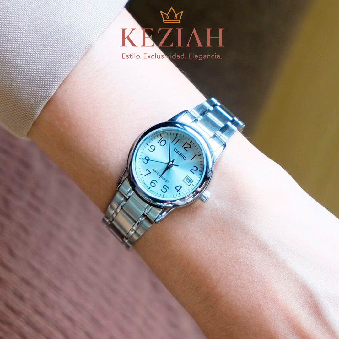 ⌚ Reloj Original Casio LTP-V002D-2B | Elegancia Clásica con Fecha