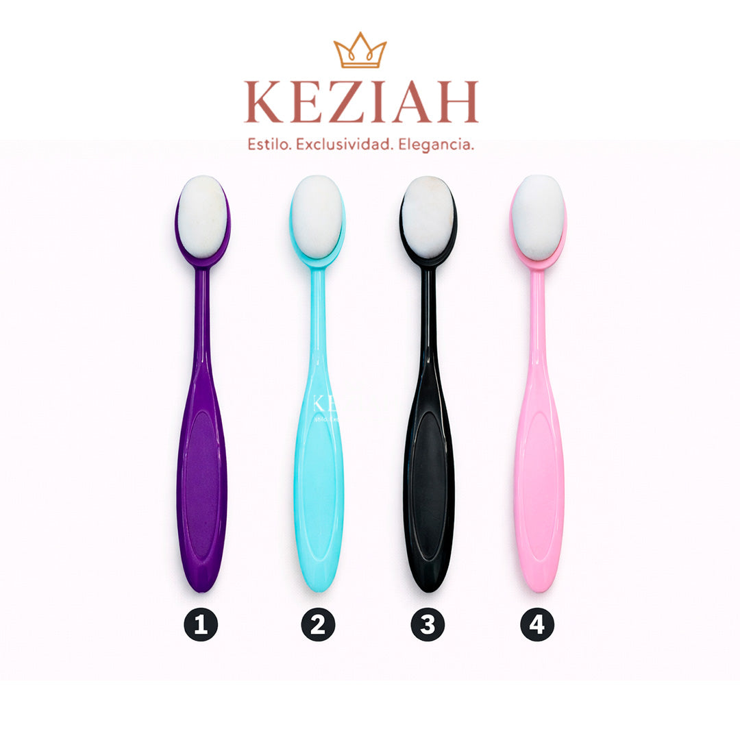 🖌️ Cepillo para Maquillaje Profesional Cepillo de maquillaje diseñado para lograr una aplicación uniforme, suave y sin marcas.