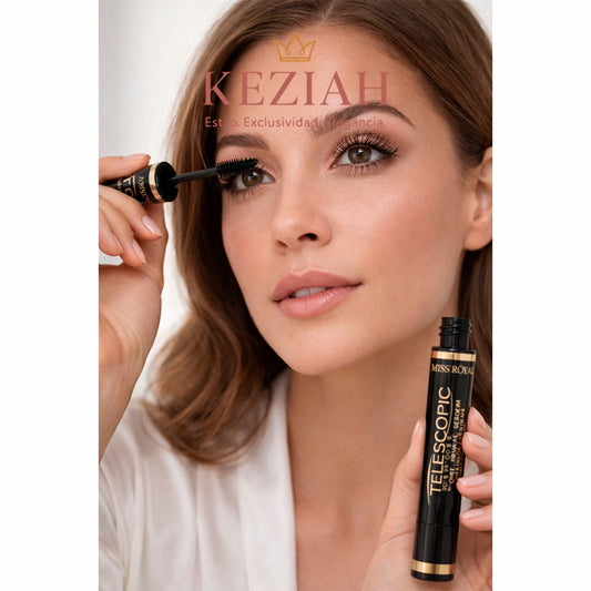 Máscara de Pestañas Miss Royal - Pestañas más largas, volumen intenso y definición perfecta ✨