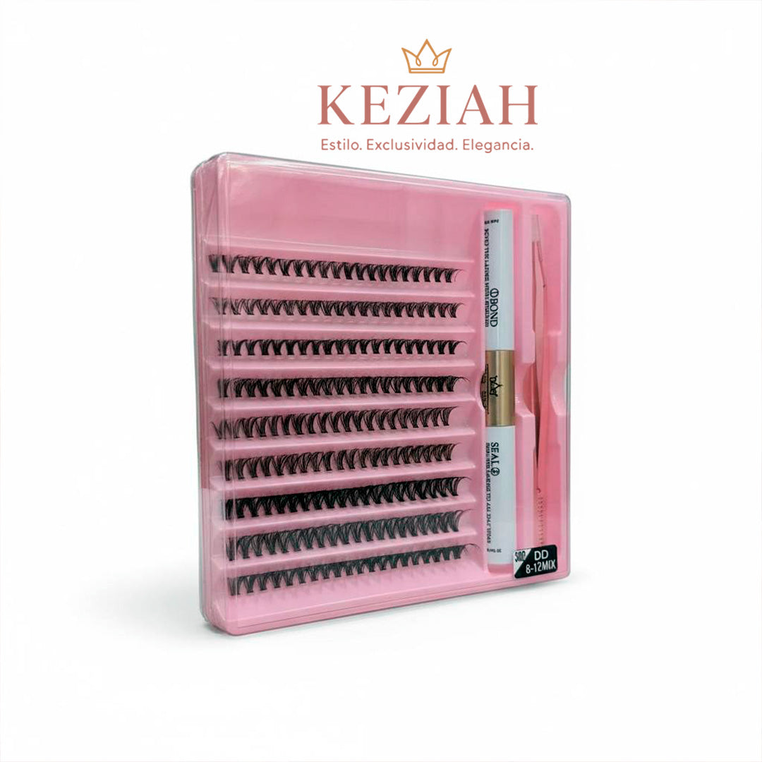 Pestañas Mix 30P 8–12 mm – Volumen Profesional