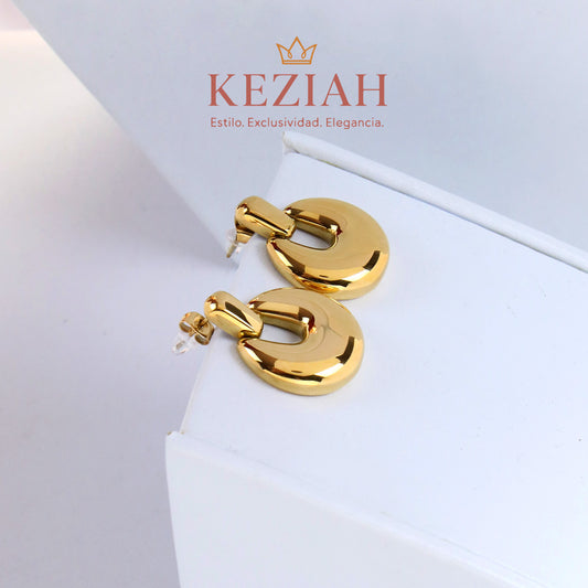 ✨ Aretes Dorado Minimalistas – Acero Quirúrgico 316L , Waterproof - Aro