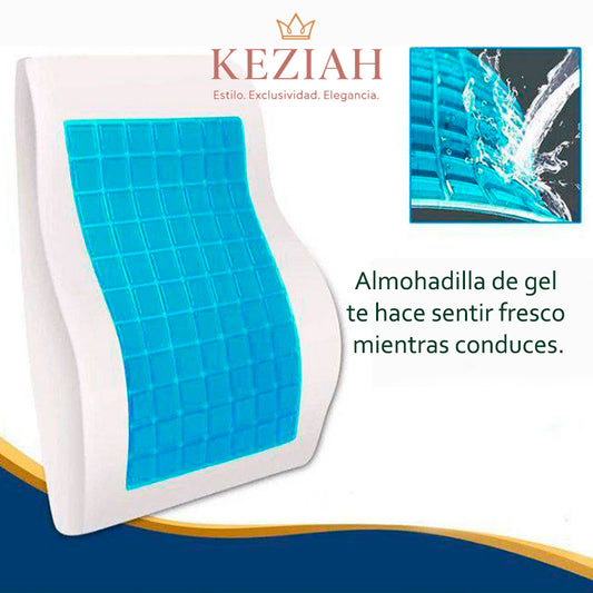 Cojín Ergonómico de Gel Refrescante – Uso Oficina, Auto, Casa