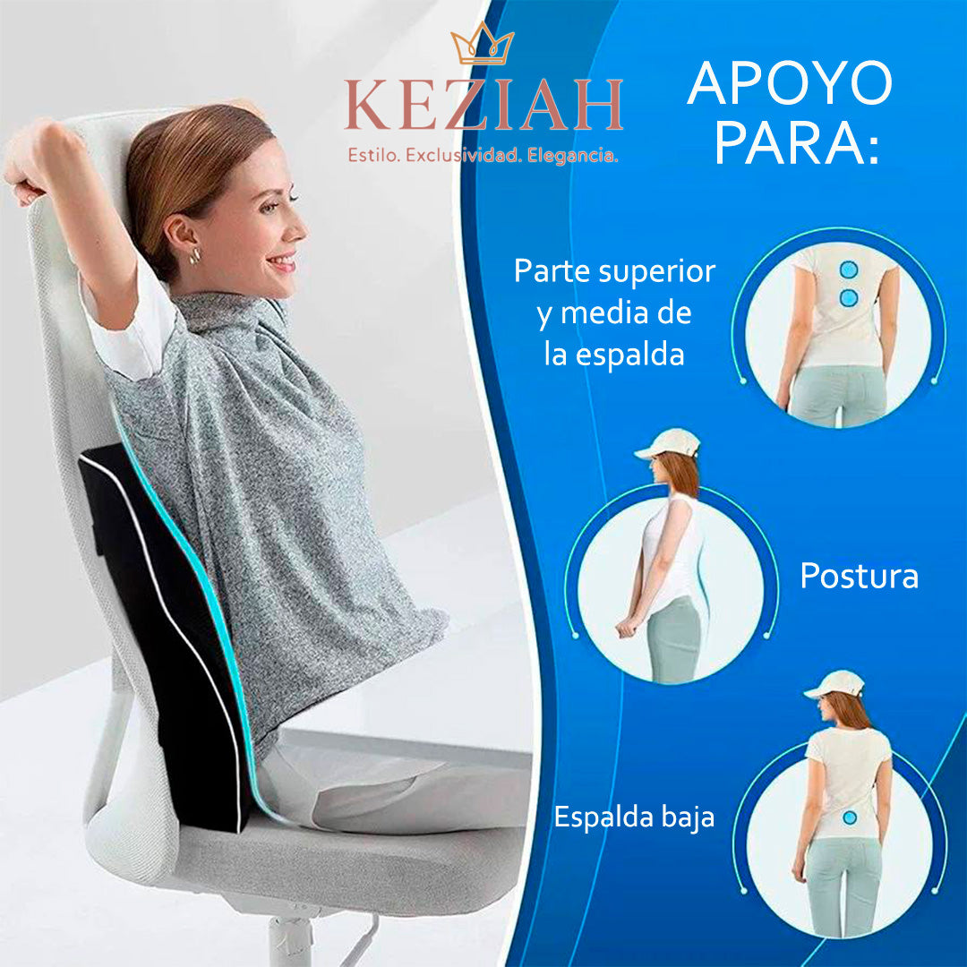 Cojín Ergonómico de Gel Refrescante – Uso Oficina, Auto, Casa