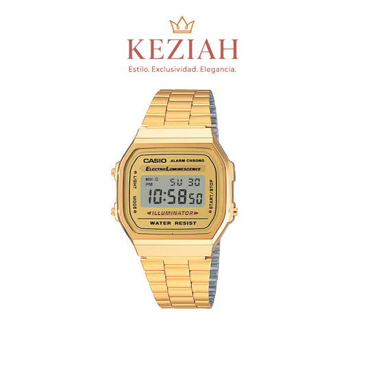 🕒 Reloj Original Casio A-168WG-9 — Unisex (Digital, 38 mm)