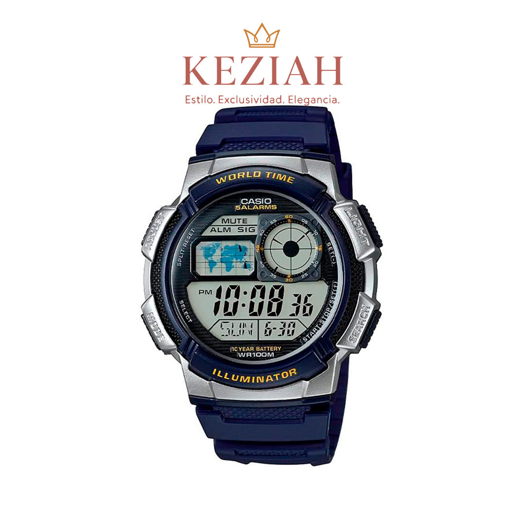 🕒 Reloj Original Casio AE-1000W-2AV — Reloj Digital Unisex