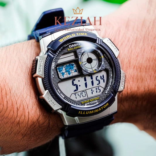 🕒 Reloj Original Casio AE-1000W-2AV — Reloj Digital Unisex