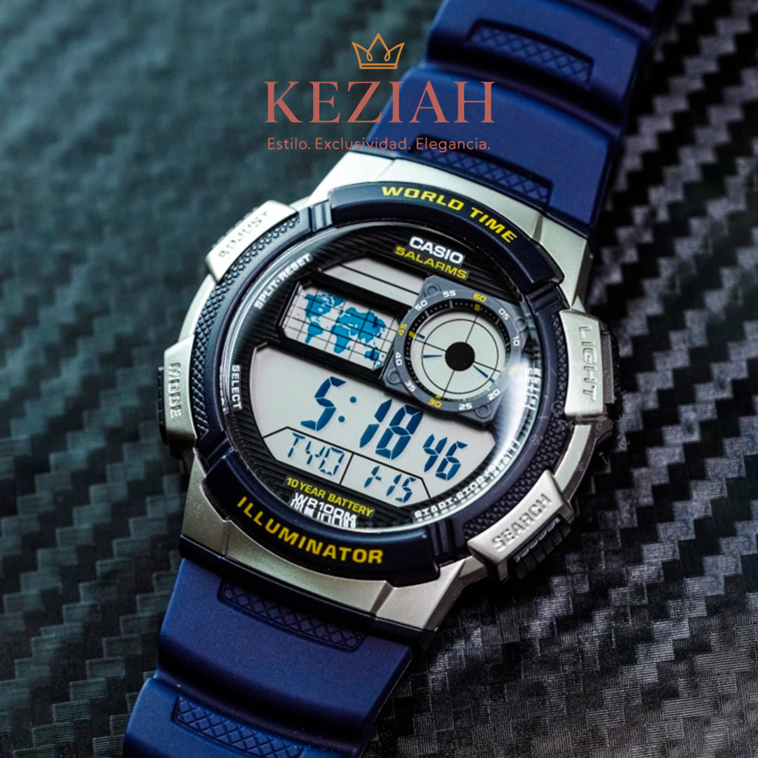 🕒 Reloj Original Casio AE-1000W-2AV — Reloj Digital Unisex