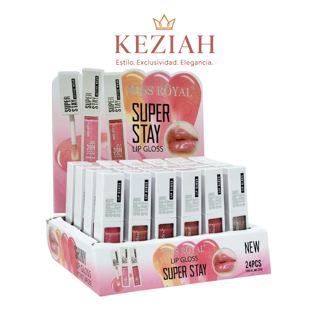 🏷️ Brillo labial Miss Royal Super Stay