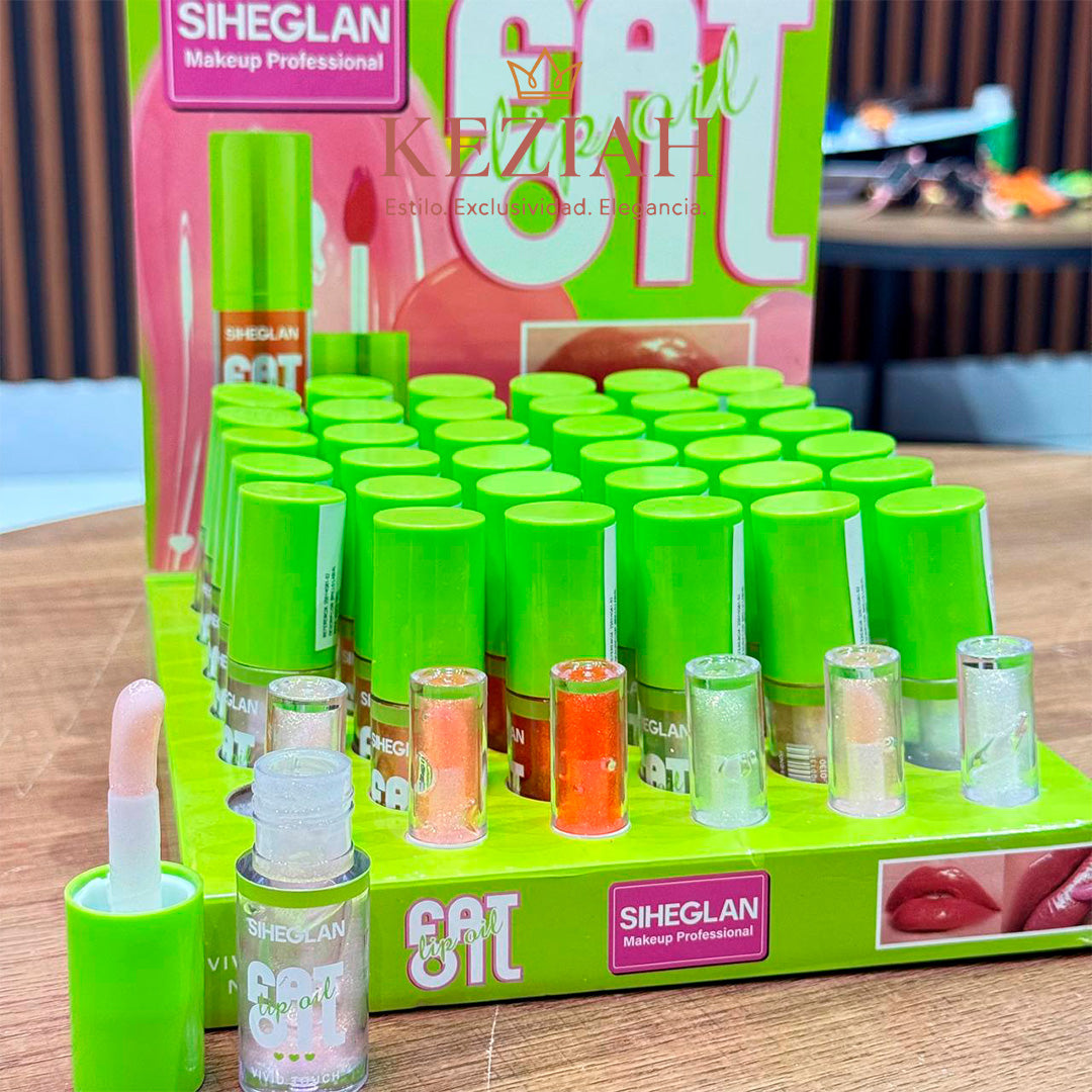 💫 Lip Gloss Mágico Fat Oil — Dupe Sheglam  Para unos labios radiantes e hidratados