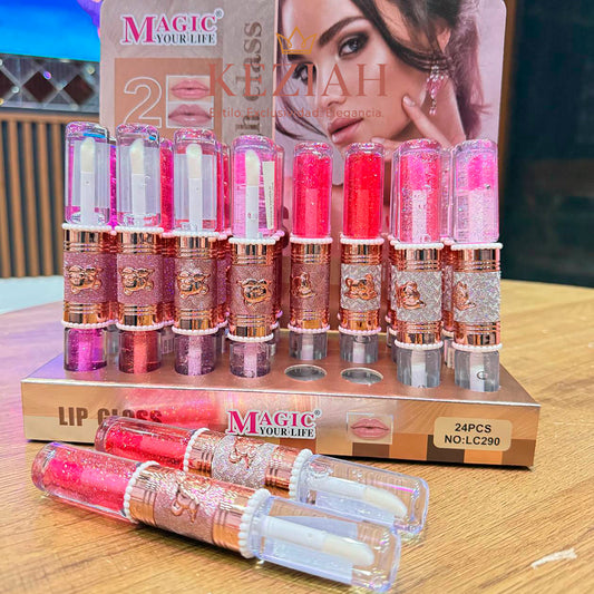 💖 Lip Gloss Mágico – Lip Oil 2 en 1 MAGIC YOUR LIFE®️  ✨ Brillo, hidratación y cuidado en un solo producto ✨