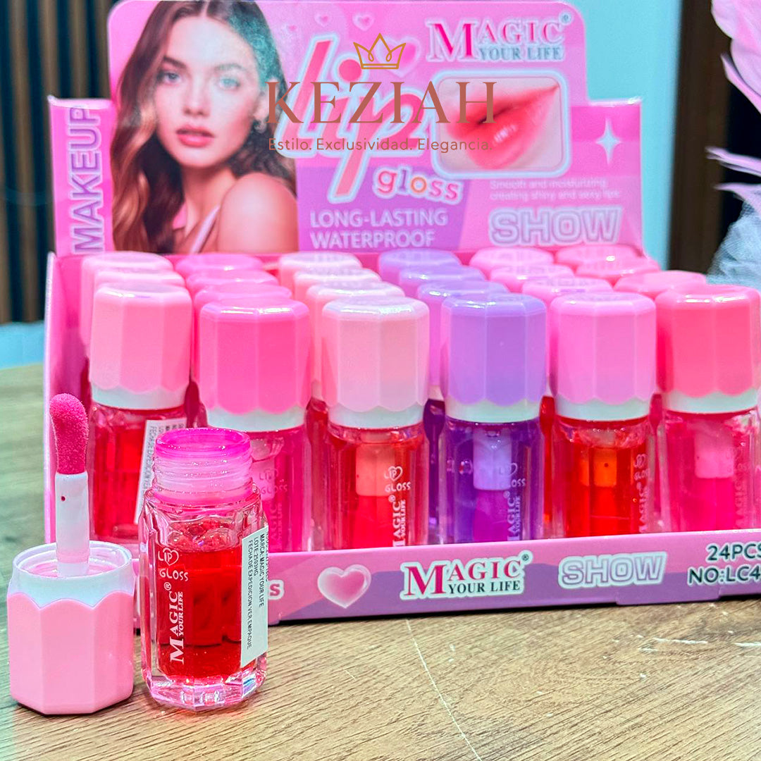 💖 Lip Gloss Mágico Labios radiantes e hidratados