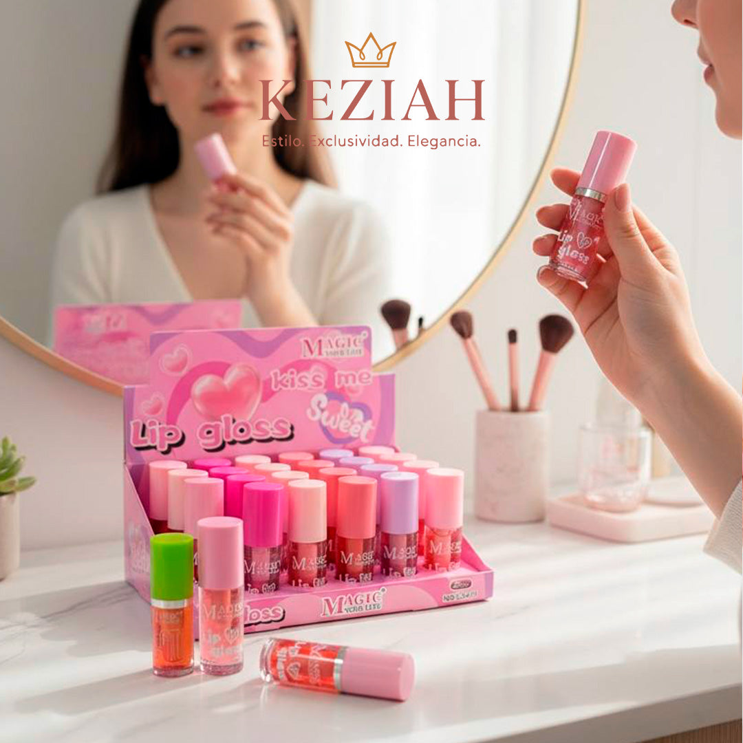 💖 Lip Gloss Mágico — MAGIC YOUR LIFE®️  Labios radiantes e hidratados
