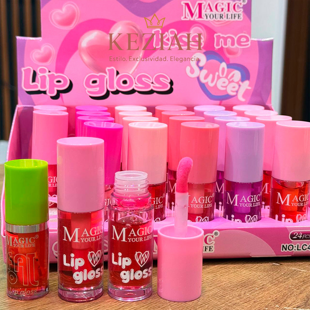 💖 Lip Gloss Mágico — MAGIC YOUR LIFE®️  Labios radiantes e hidratados