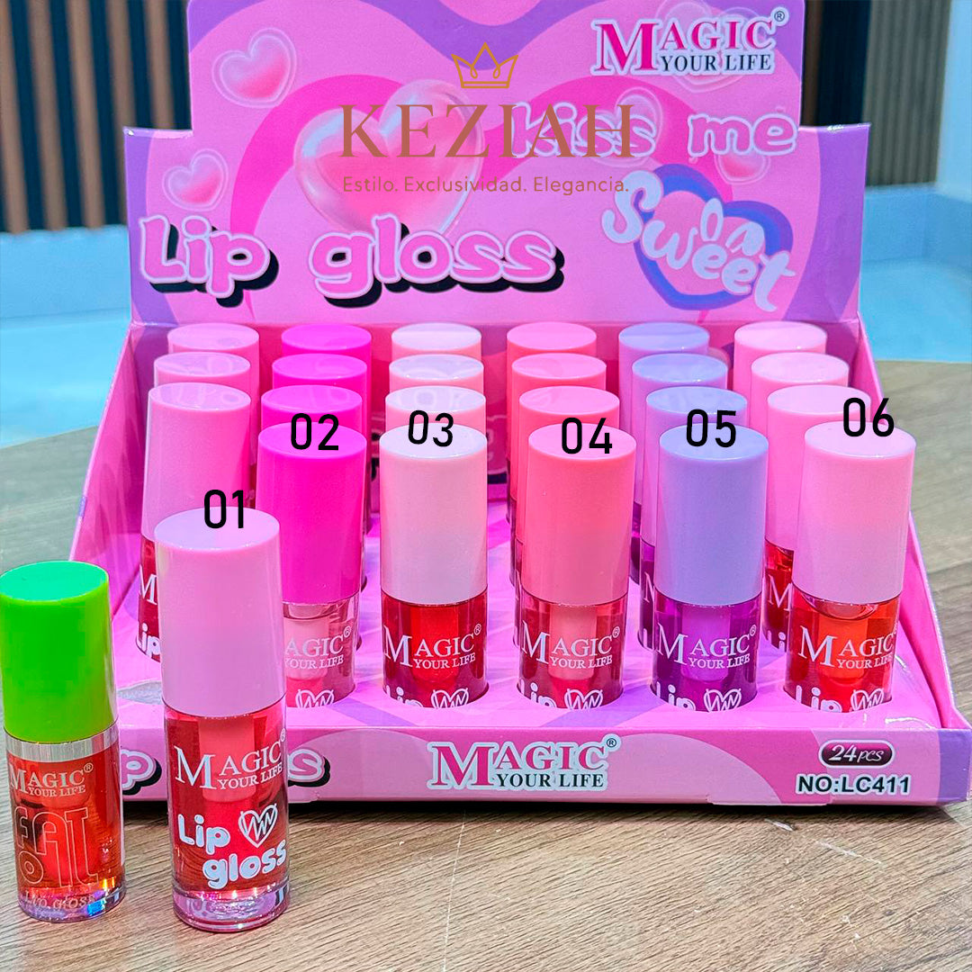 💖 Lip Gloss Mágico — MAGIC YOUR LIFE®️  Labios radiantes e hidratados