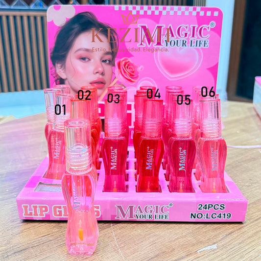 💖 Lip Gloss Mágico Labios radiantes e hidratados