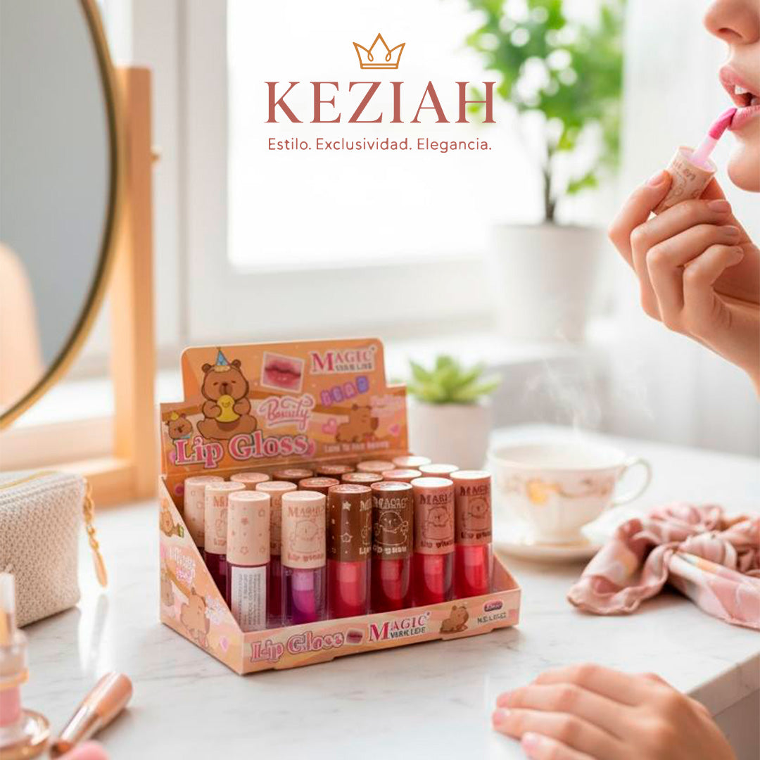 💄 Expositor de Brillo de Labios “Beauty Bear”  MAGIG YOUR LIFE®️