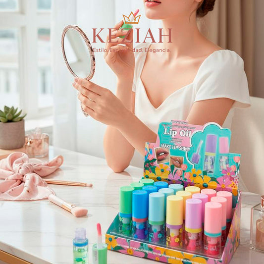 💧 Lip Oil Mágico — MAGIC YOUR LIFE®️ Aceite labial nutritivo con aroma a flores