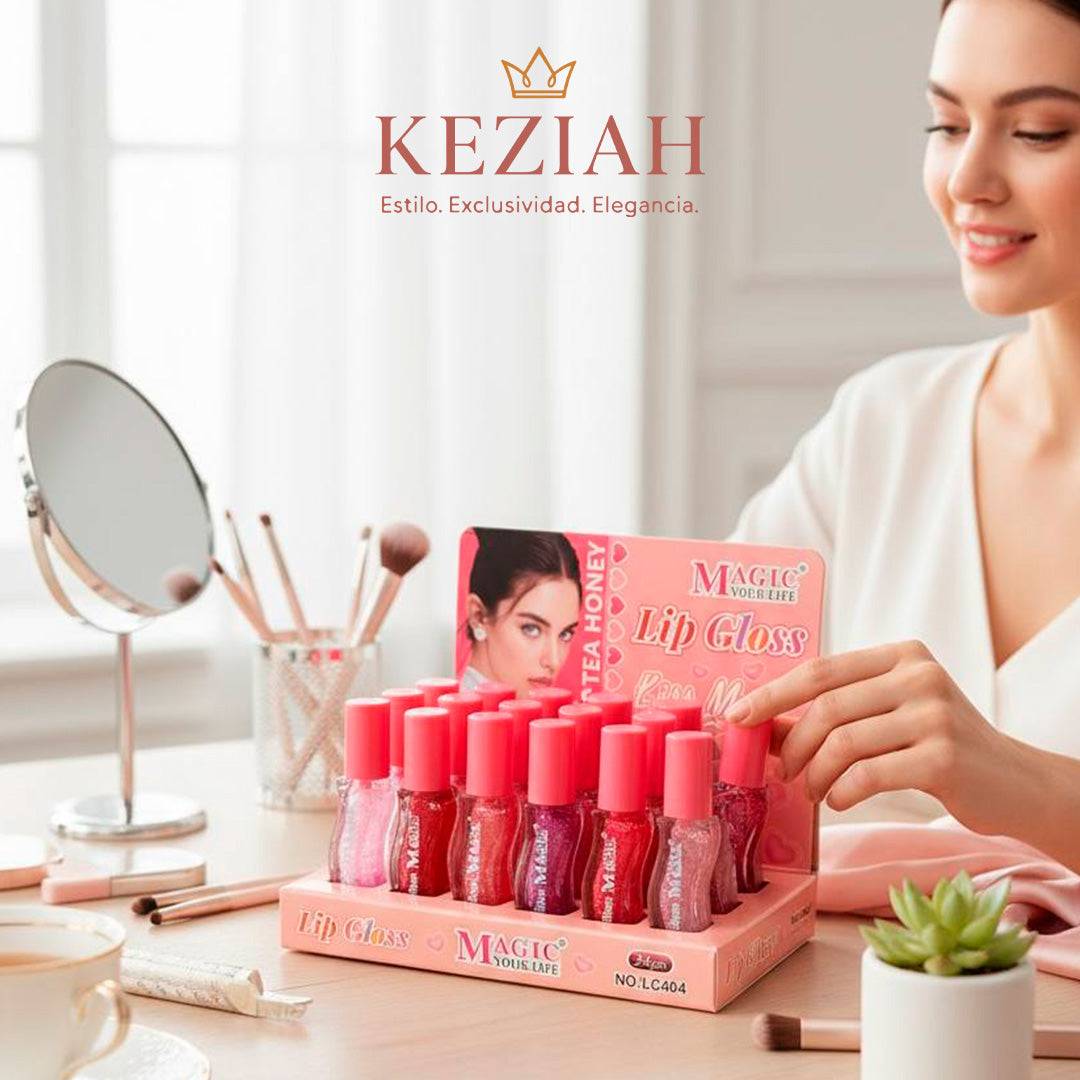 🐱Lip gloss Dupe de Gisou - Brillo de Labios Vegano Hidratante – Diseño Gatito  Labios hidratados con brillo natural