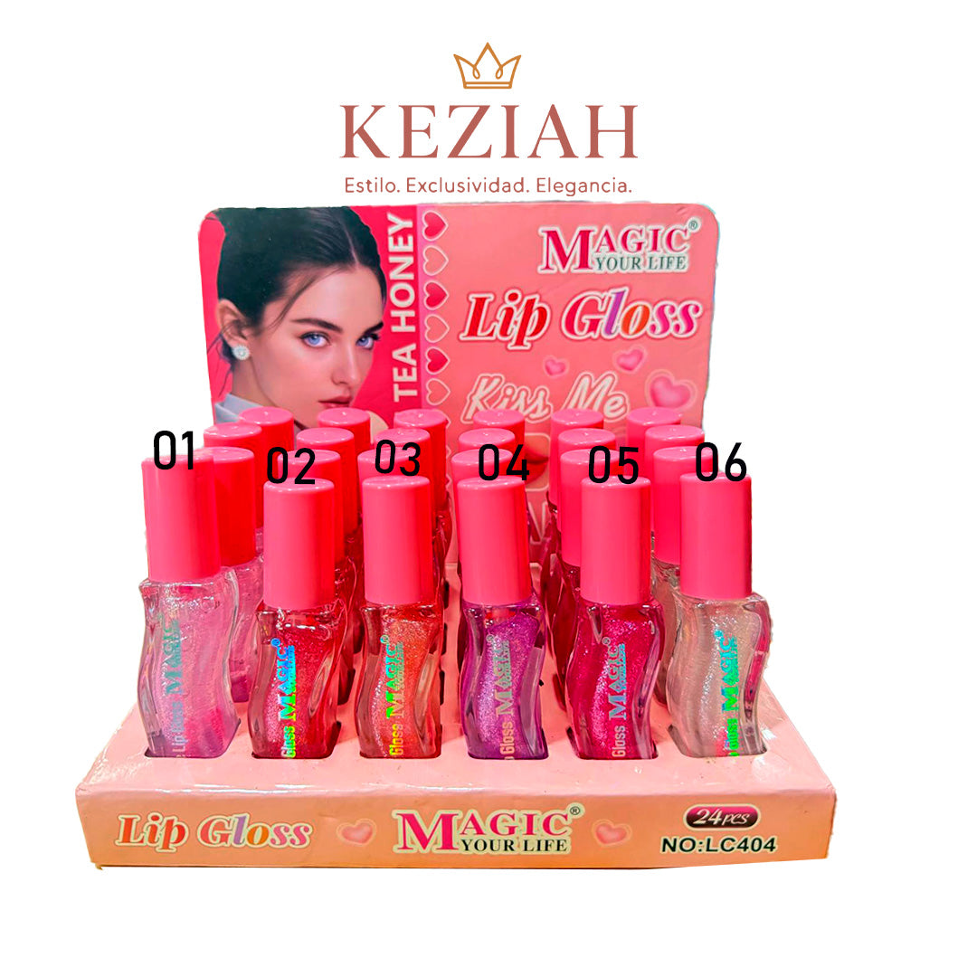 🐱Lip gloss Dupe de Gisou - Brillo de Labios Vegano Hidratante – Diseño Gatito  Labios hidratados con brillo natural