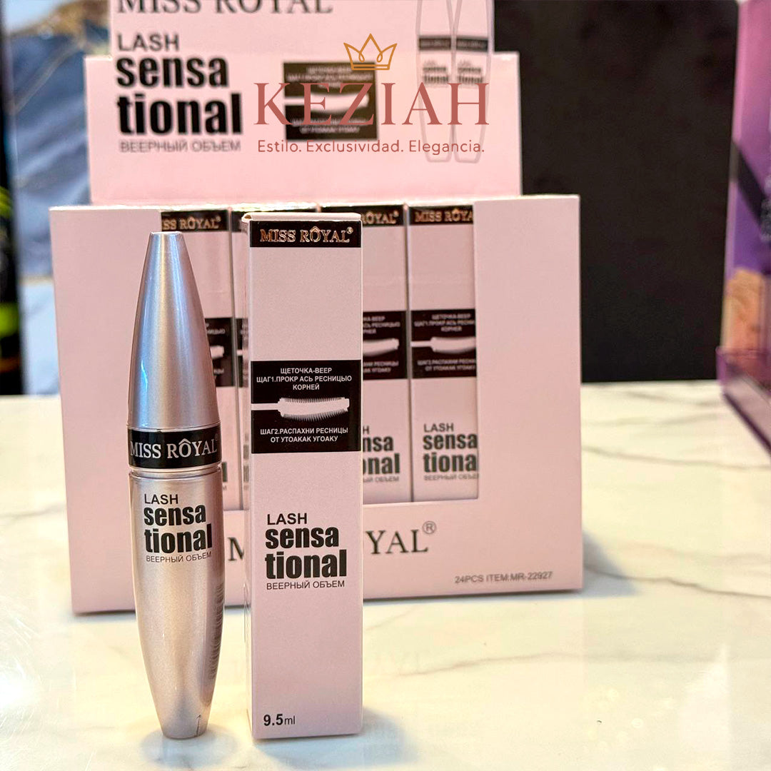 👁️ Rímel Miss Royal Lash Sensational – Volumen Abanico