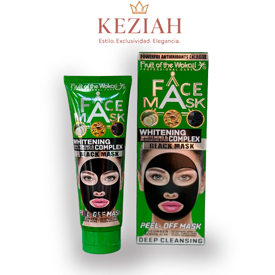 🖤 Fruit of the Wokali Whitening & Complex Black Peel-Off Mask