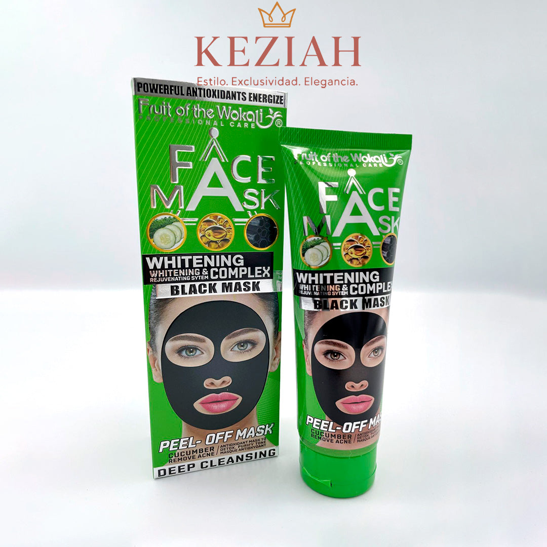 🖤 Fruit of the Wokali Whitening & Complex Black Peel-Off Mask
