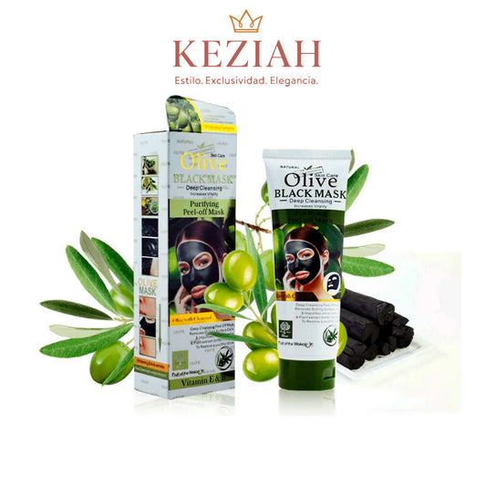 Fruit of the Wokali Olive Black Mask – Mascarilla Negra Peel-Off de Limpieza Profunda