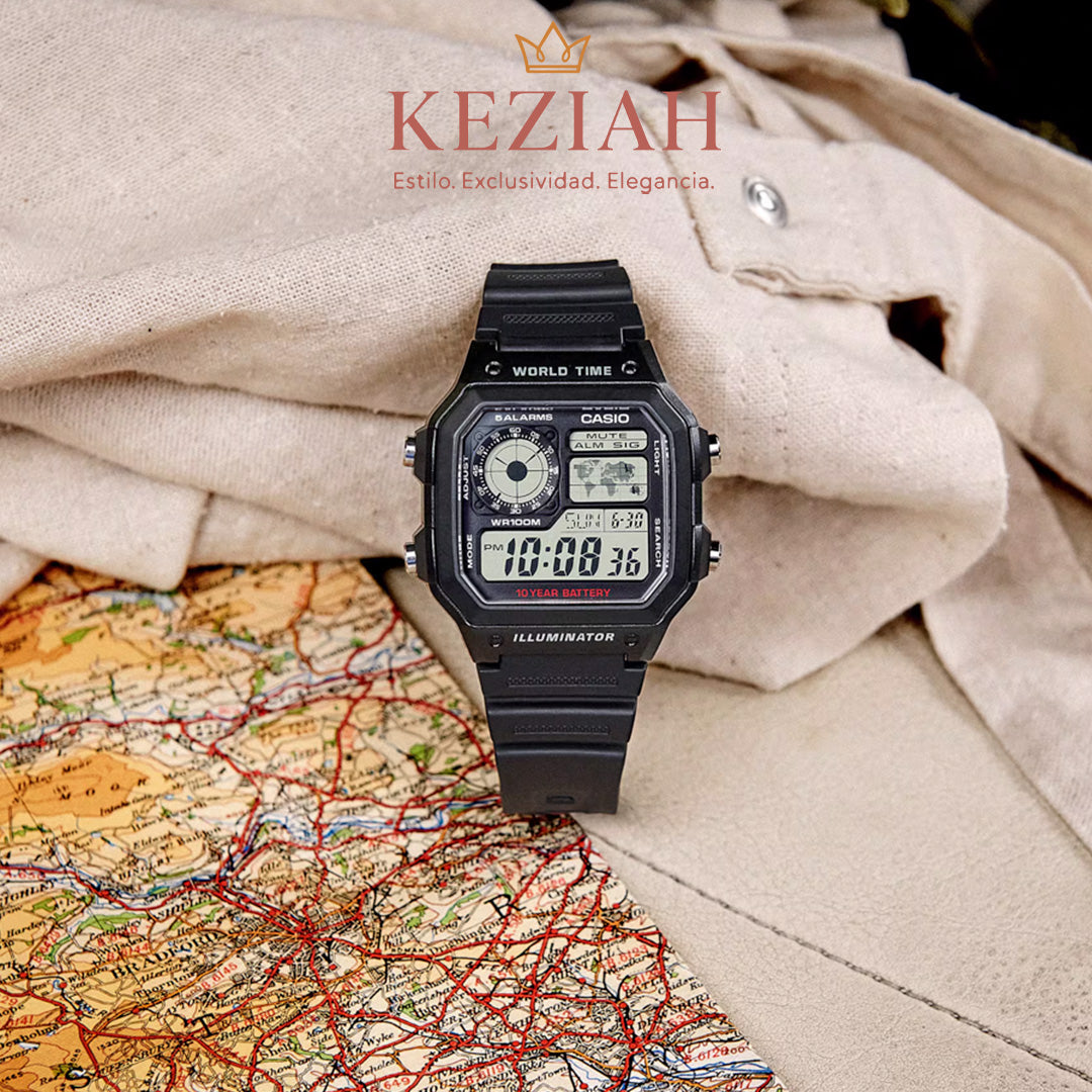 ⌚ Reloj Casio Original AE-1200WHB-1BV