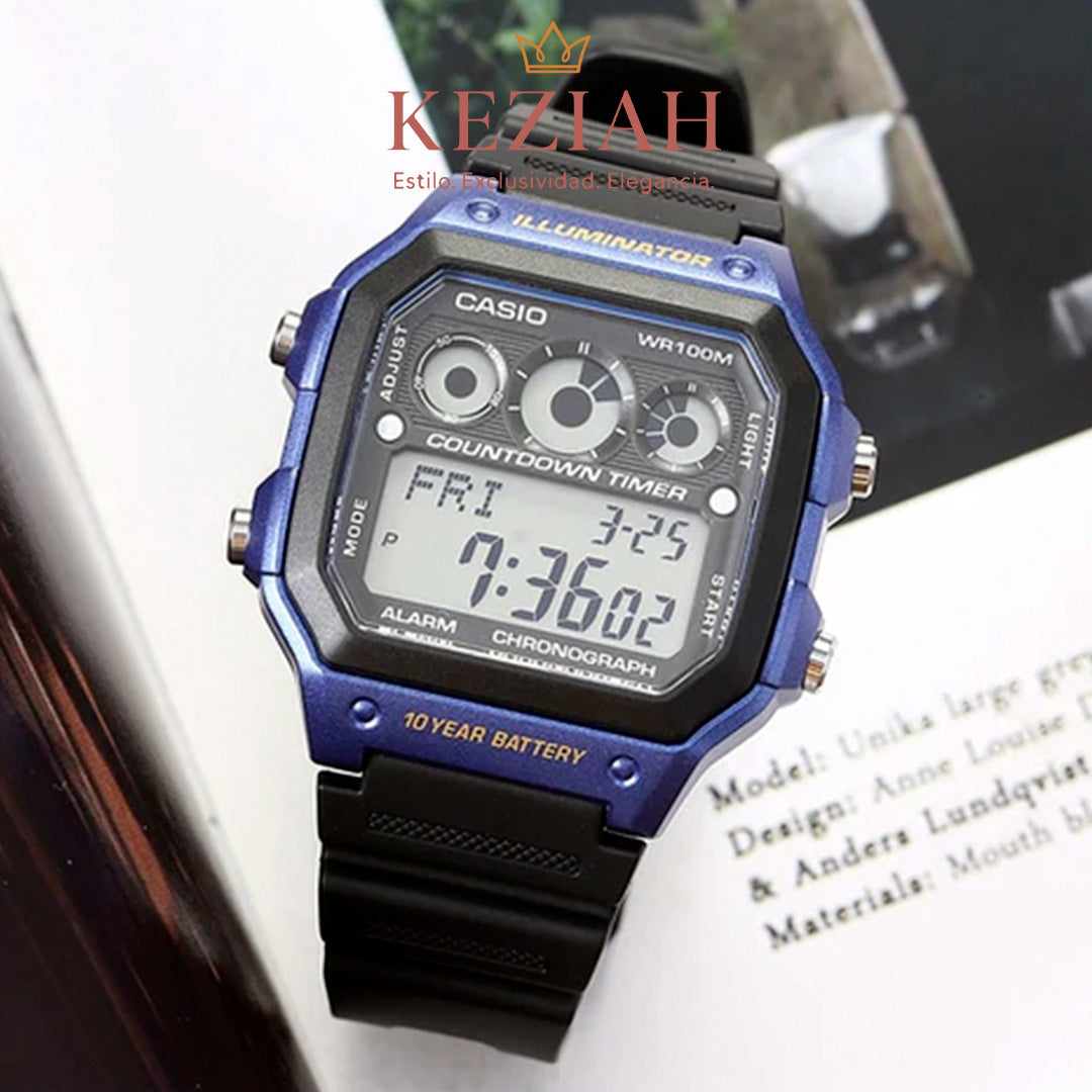 ⌚ Reloj Casio Vintage Digital AE-1300WH-2AV