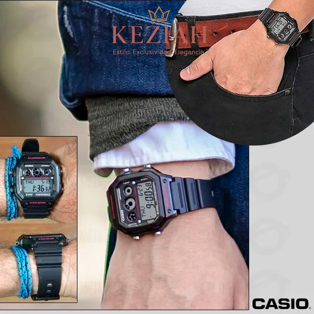 ⌚ Reloj Casio Vintage Digital AE-1300WH-2AV