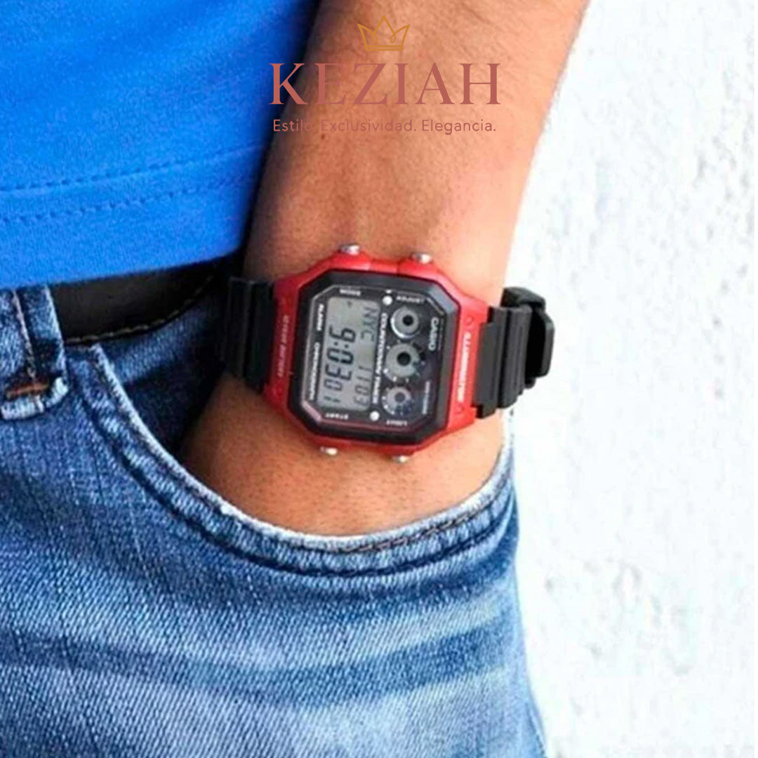 ⌚ Reloj Original Casio AE-1300WH-4AV Youth Illuminator