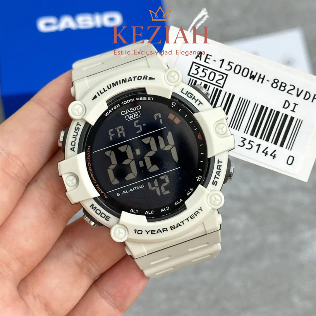 ⌚ Reloj Casio Original AE-1500WH-8B2V