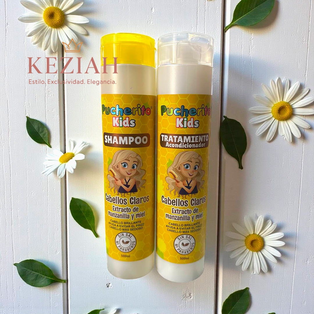 Pucherito Kids Shampoo  Cabellos Claros