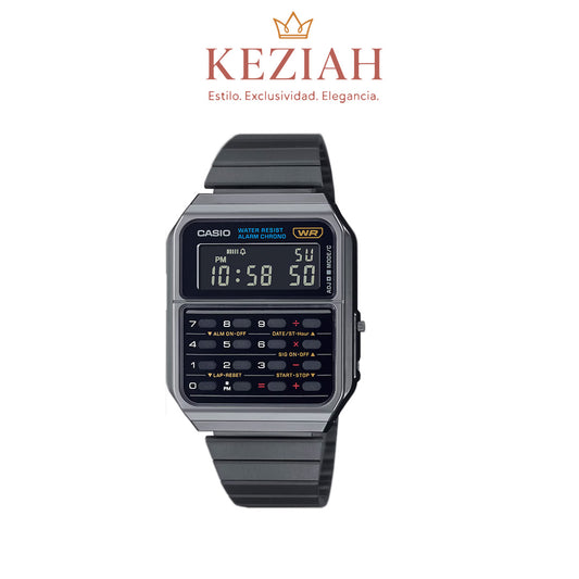 ⌚ Reloj Casio Original CA-500WEGG-1B - Vintage Digital con Calculadora