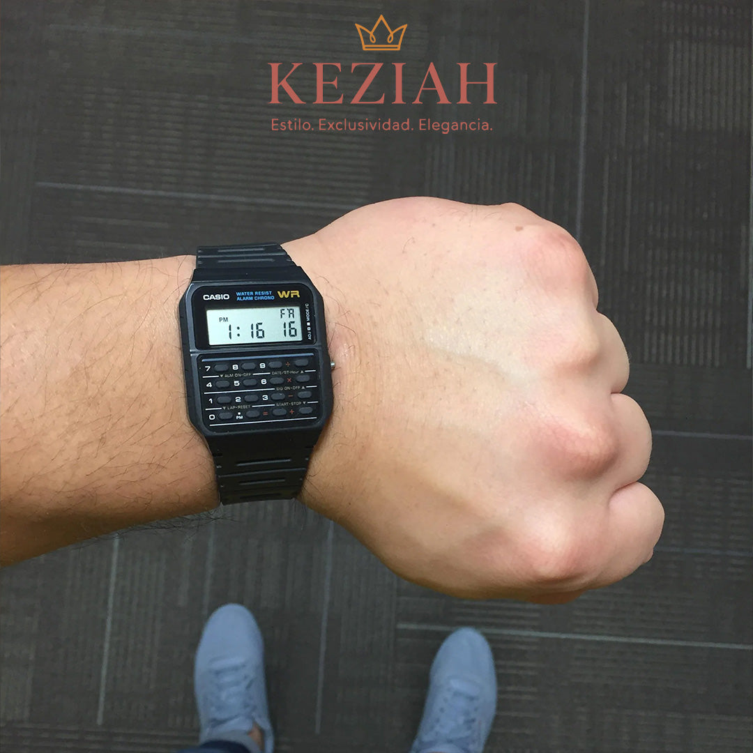 ⌚ Reloj Casio Original CA-53W-1  - Vintage Digital con Calculadora