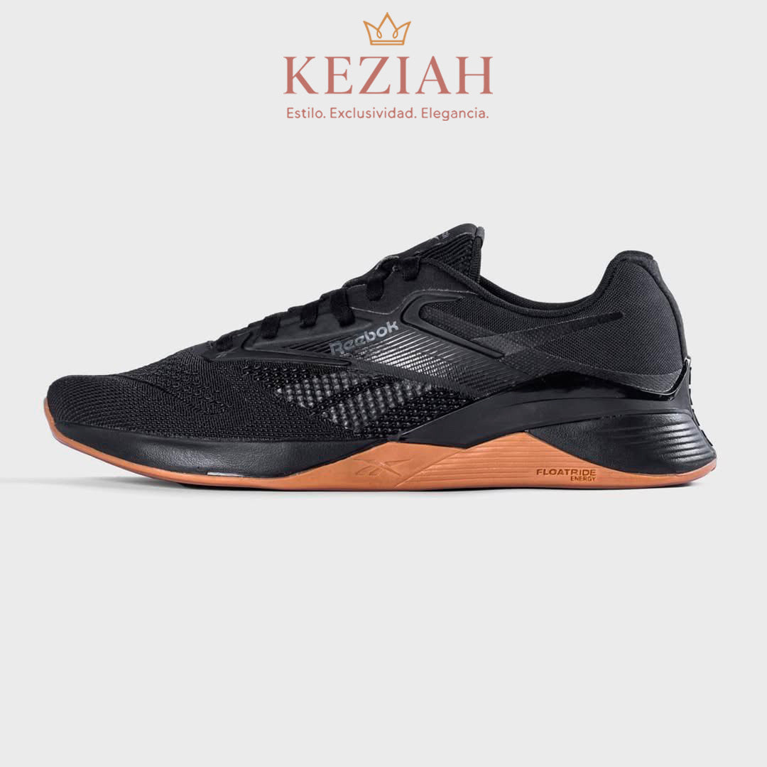 🏷️ Reebok Nano X4 – Negro con suela caramelo