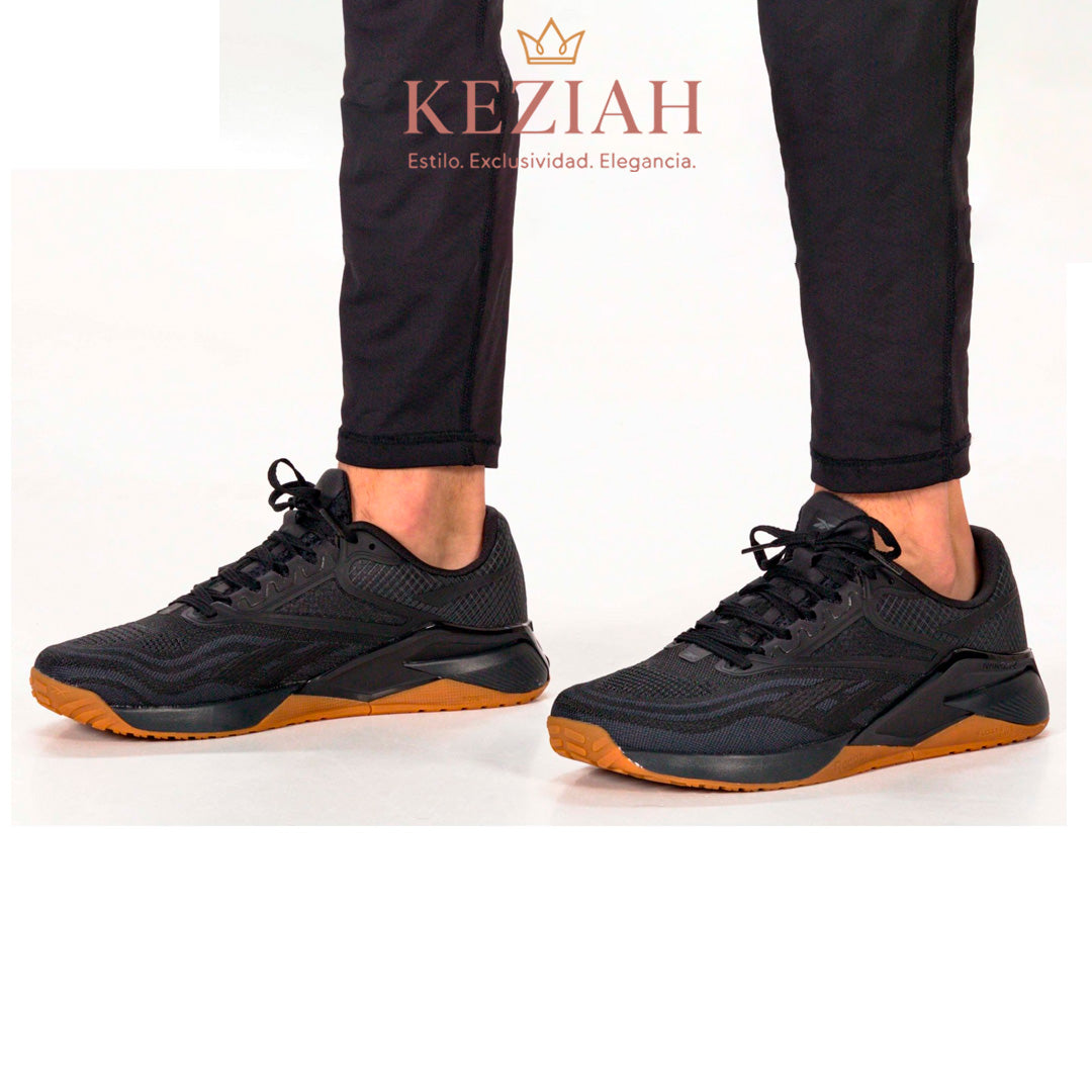 🏷️ Reebok Nano X4 – Negro con suela caramelo