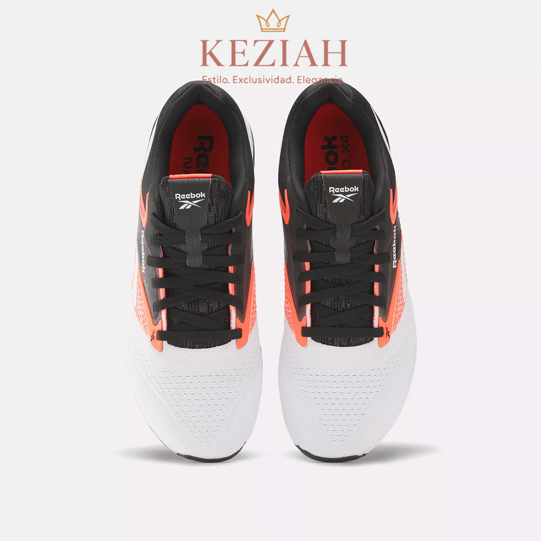 🏷️ Reebok Nano X4 para Hombre – Blanco / Negro / Rojo
