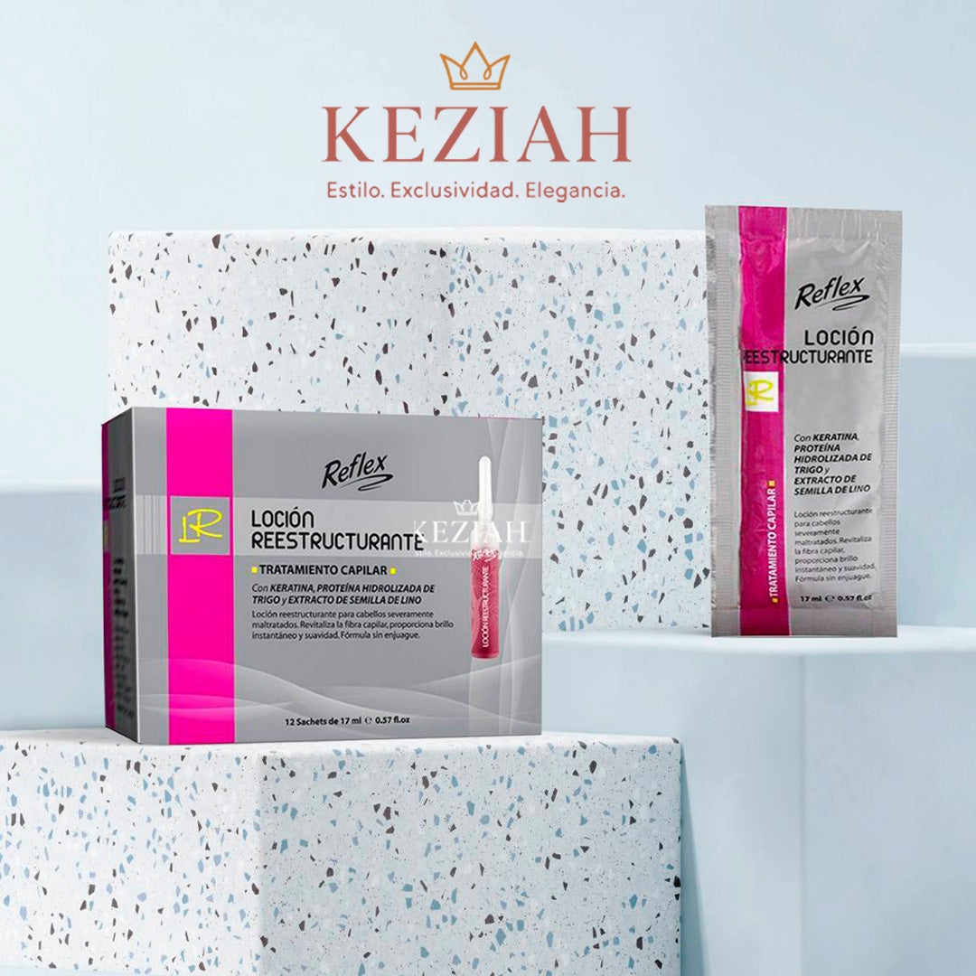 Réflex® Loción Reestructurante Tratamiento Intensivo para Cabellos Maltratados  Contenido: 17 ml