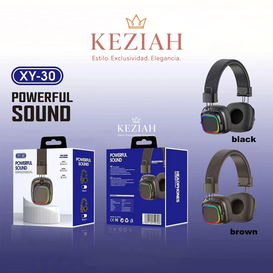 🎧 Audífonos Bluetooth XY-30 Powerful Sound