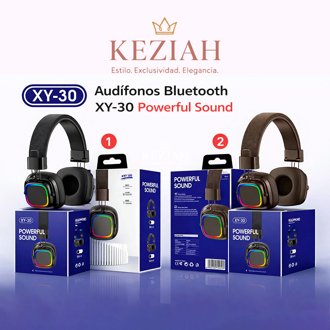 🎧 Audífonos Bluetooth XY-30 Powerful Sound