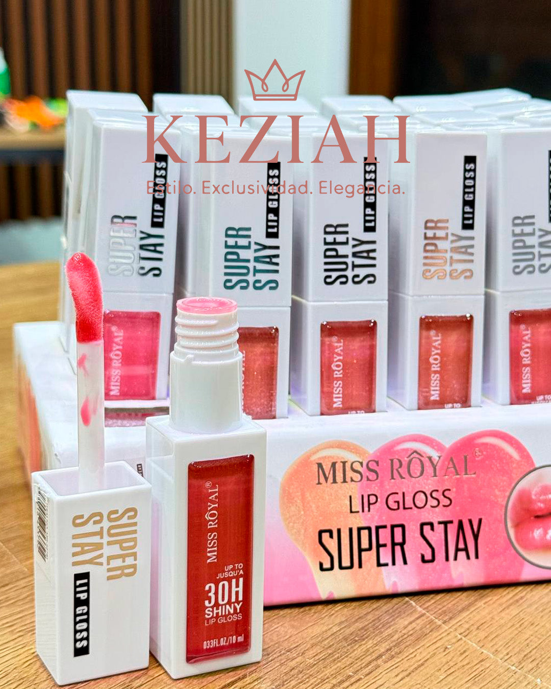 🏷️ Brillo labial Miss Royal Super Stay