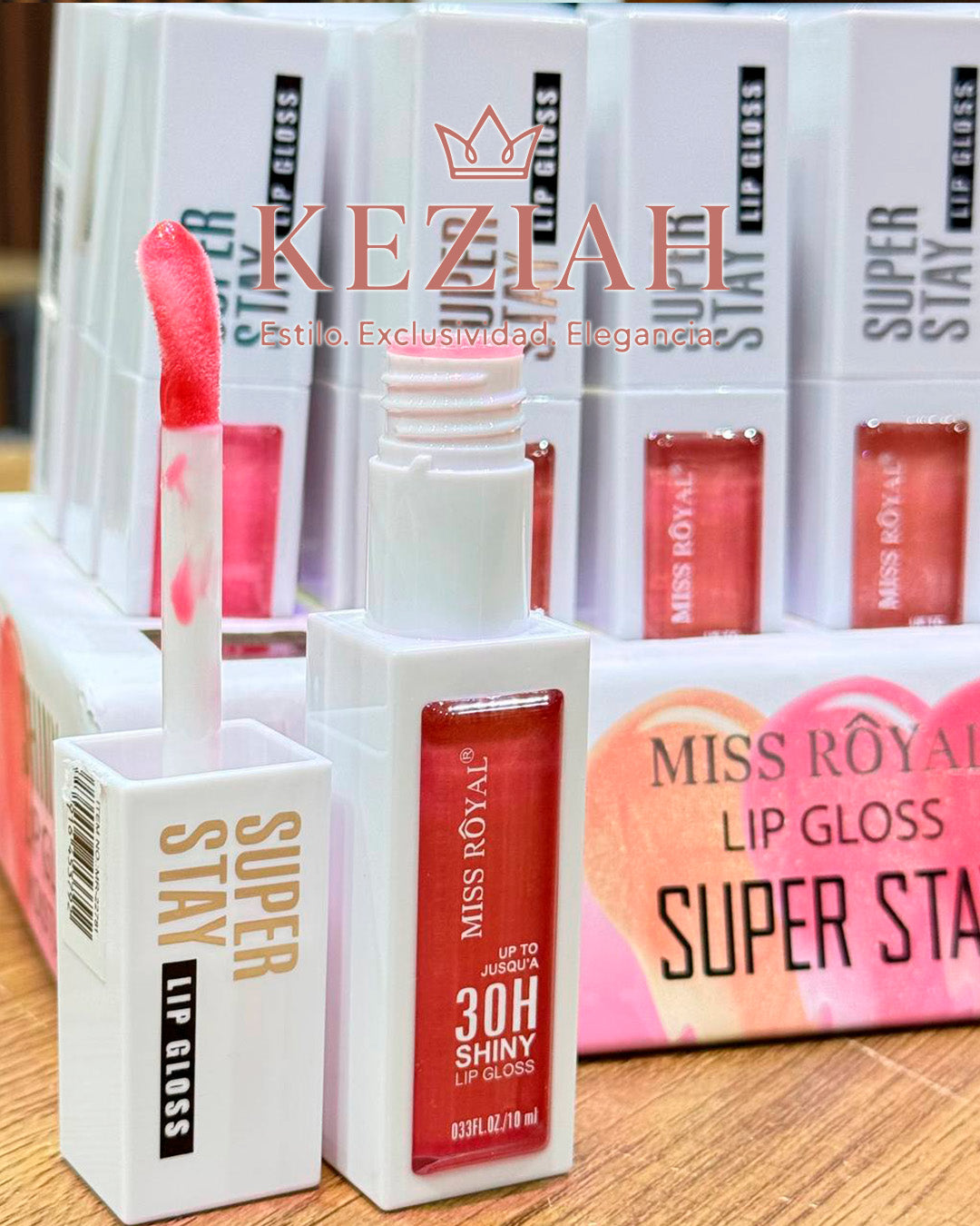 🏷️ Brillo labial Miss Royal Super Stay